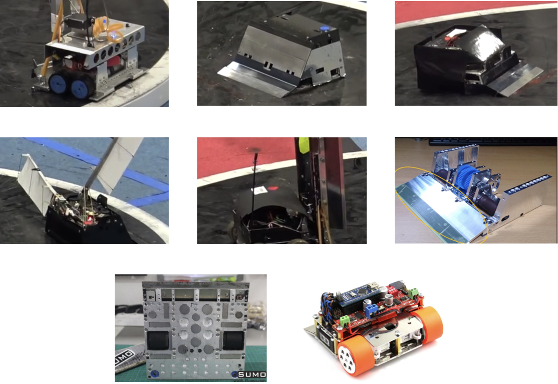 Types of sumo robots